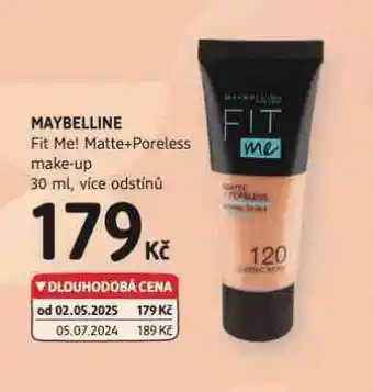 dm drogerie Maybelline make-up nabídka