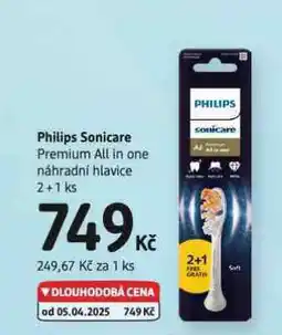 dm drogerie Philips sonicare náhradní hlavice nabídka