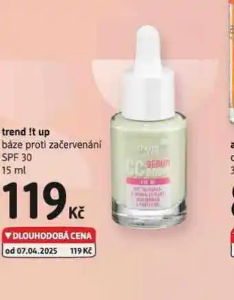 dm drogerie Trend it up báze proti začervenání nabídka