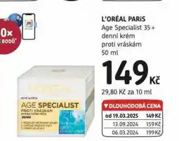 dm drogerie Loreal paris krém nabídka