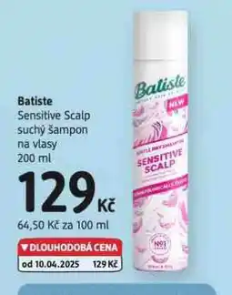 dm drogerie Batiste suchý šampon nabídka