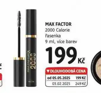 dm drogerie Max factor řasenka nabídka