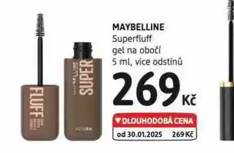 dm drogerie Maybelline gel na obočí nabídka