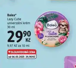 dm drogerie Balea univerzální krém nabídka