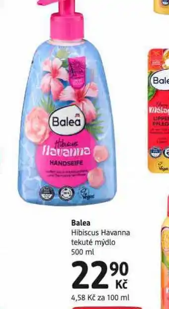 dm drogerie Balea tekuté mýdlo nabídka