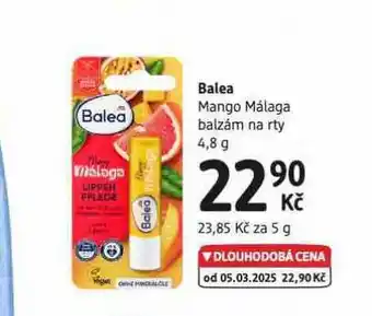 dm drogerie Balea balzám na rty nabídka