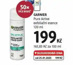 dm drogerie Garnier pure active exfoliační esence nabídka