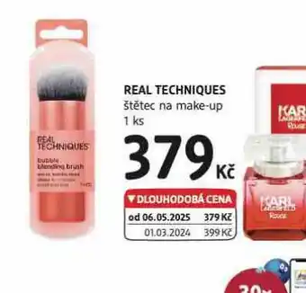 dm drogerie Real techniques štětec na make-up nabídka