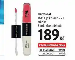 dm drogerie Dermacol rtěnka nabídka