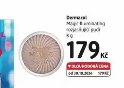 dm drogerie Dermacol rozjasňující pudr nabídka