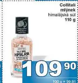 Jip Collitali mlýnek himalájská sůl 110 g nabídka