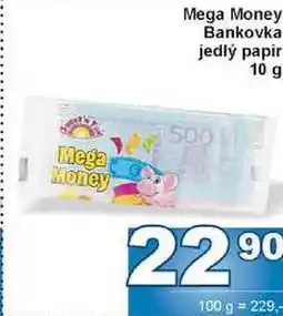 Jip Mega Money Bankovka jedlý papír 10 g nabídka