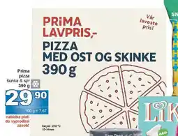 Jip Prima pizza šunka & sýr 390 g nabídka