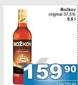 Jip Božkov original 37,5% 0,5l nabídka