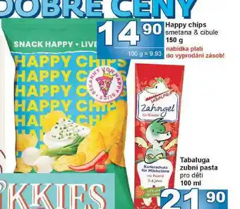 Jip Happy chips 150g nabídka