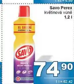 Jip Savo Perex květinová vůně 1,2l nabídka