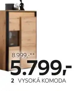 XXXLutz Vysoká komoda nabídka