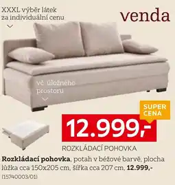 XXXLutz Rozkládací pohovka nabídka