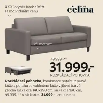 XXXLutz Rozkládací pohovka nabídka
