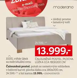 XXXLutz Čalouněná postel nabídka