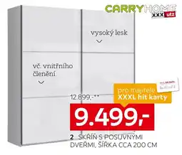 XXXLutz Skříň s posuvnými dveřmi nabídka
