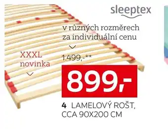 XXXLutz Lamelový rošt nabídka