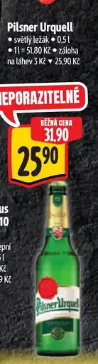 Albert Pilsner Urquell nabídka