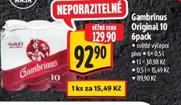 Albert Gambrinus Original 10 nabídka