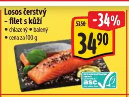 Albert Losos čerstvý -filet s kůží nabídka