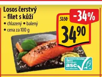 Albert Losos čerstvý -filet s kůží nabídka