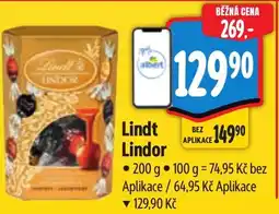 Albert Lindt Lindor nabídka