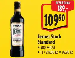 Albert Fernet Stock Standard nabídka