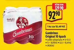 Albert Gambrinus Original 10 nabídka