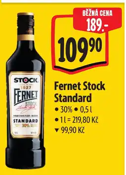 Albert Fernet Stock Standard nabídka