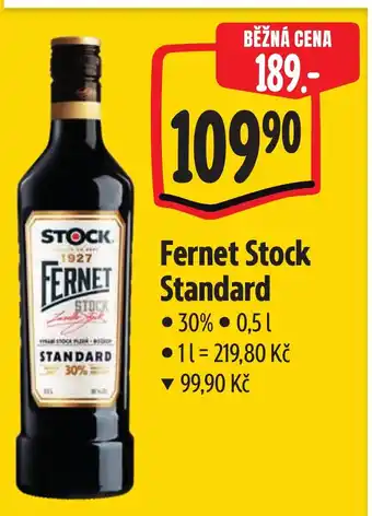 Albert Fernet Stock Standard nabídka