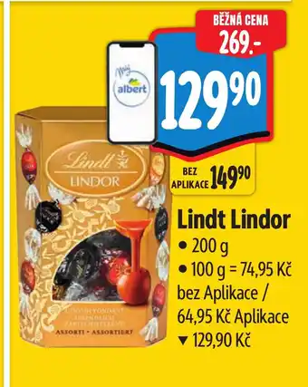 Albert Lindt Lindor nabídka