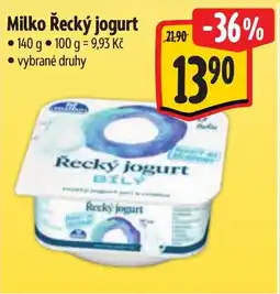 Albert Milko Řecký jogurt nabídka
