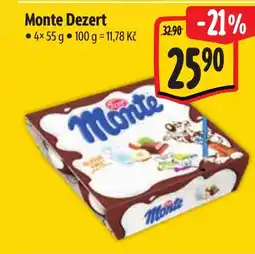 Albert Monte Dezert nabídka