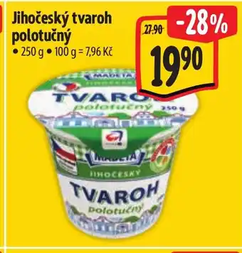 Albert MADETA Jihočeský tvaroh polotučný nabídka