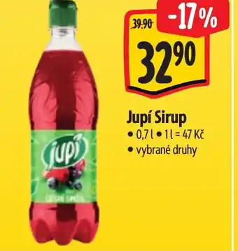Albert Jupí Sirup nabídka