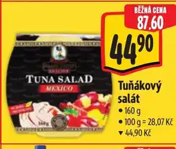 Albert Tuňákový salát nabídka
