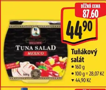 Albert Tuňákový salát nabídka