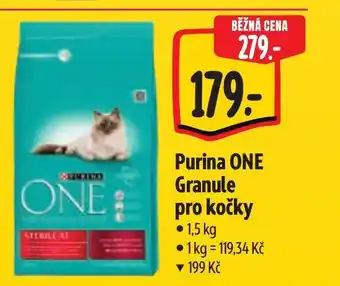 Albert PURINA ONE Granule pro kočky nabídka
