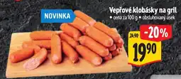 Albert Vepřové klobásky na gril nabídka