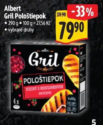 Albert Albert Gril Pološtiepok nabídka