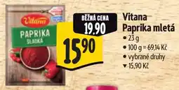 Albert Vitana Paprika mletá nabídka
