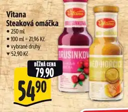 Albert Vitana Steaková omáčka nabídka