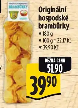 Albert Originální hospodské brambůrky nabídka