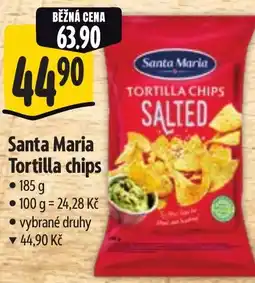 Albert Santa Maria Tortilla chips nabídka