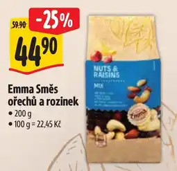 Albert Emma Směs ořechů a rozinek nabídka